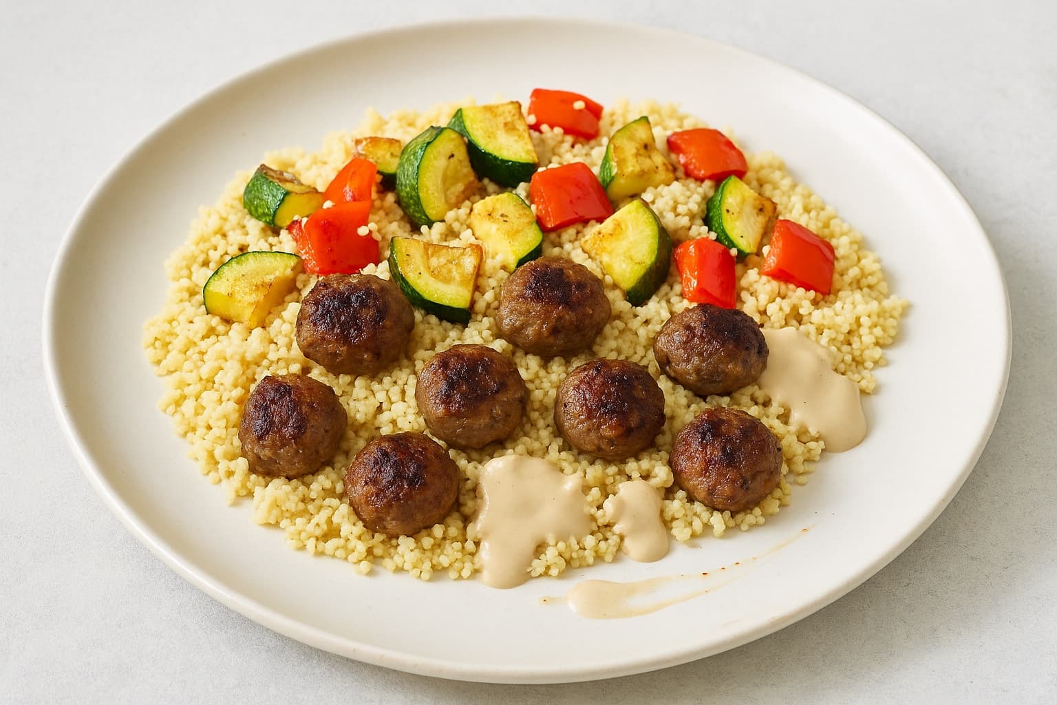 Lamb Kofta with Couscous